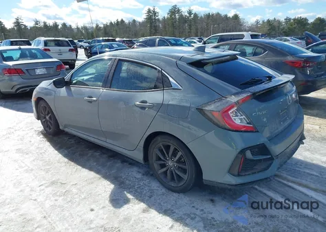 2021 Honda Civic Ex z USA, uszkodzony, nr VIN SHHFK7H65MU213800
